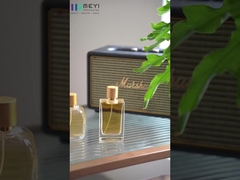 Bottiglia di plastica di profumo di lusso da 10000 pezzi in rettangolo/ovale/irregolare per uso cosmetico