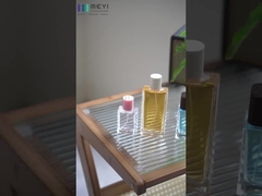 Logo personalizzato Bottiglie di profumo di vetro Crimp Spray Pump Imballaggio in varie forme Colori 30ml-100ml