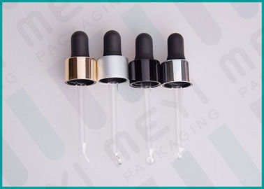 18/410 di contagoccia di vetro imbottiglia la pipetta di vetro trasparente con la lampadina del silicone