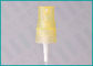 Pompa di plastica costolata dello spruzzo di giallo 18mm con il cappuccio, signor Sprayer della pompa 