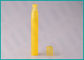 Mini atomizzatore giallo del profumo 10ml, logo che stampa la penna riutilizzabile del profumo 