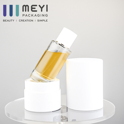NO- colare il vetro da bottiglia del profumo 50ml con il cappuccio magnetico bianco del profumo