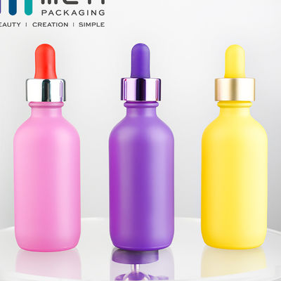 SGS bottiglie di vetro rotonde a goccia 1000pcs stampaggio a caldo per professionisti