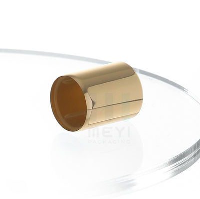 Cappucci di bottiglia di profumi leggeri in colore alluminio oro con versione crimp Neck Finish