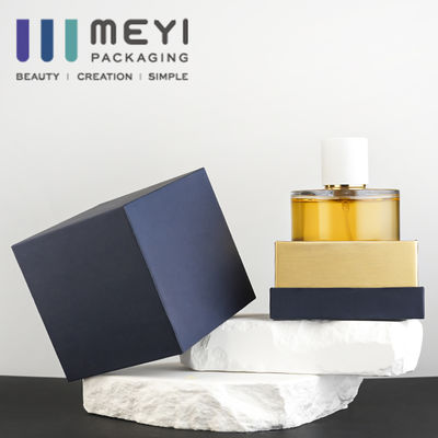 Bottiglia di profumo in vetro trasparente da 50 ml con tappo magnetico