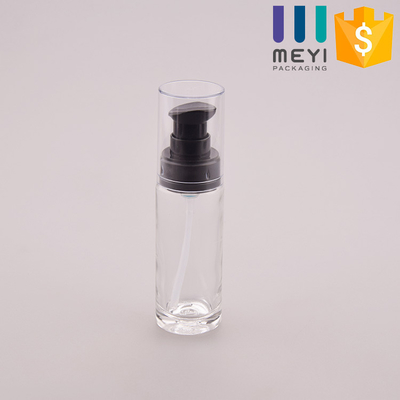 le bottiglie senz'aria cosmetiche della pompa 30ml non rovesciano le bottiglie cosmetiche di vetro senz'aria